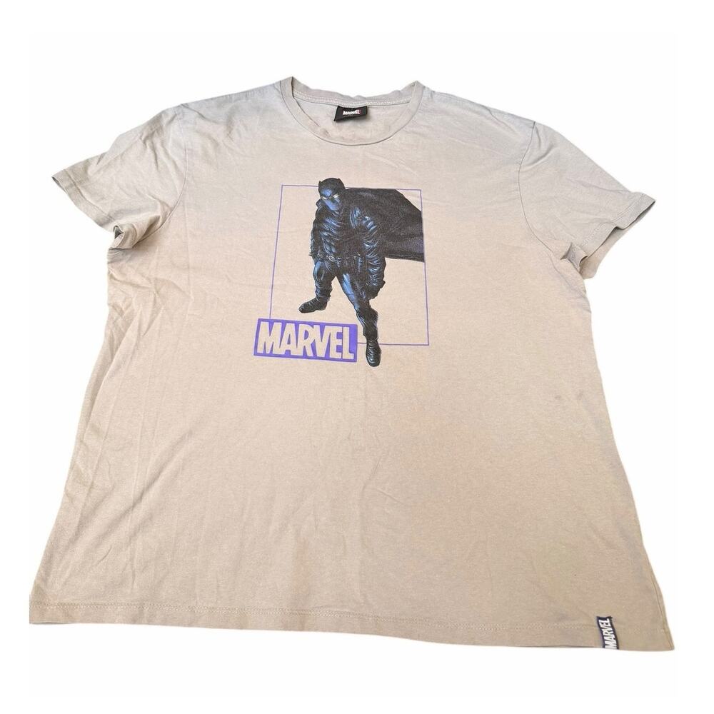 Marvels Black Panther Graphis T Shirt Large